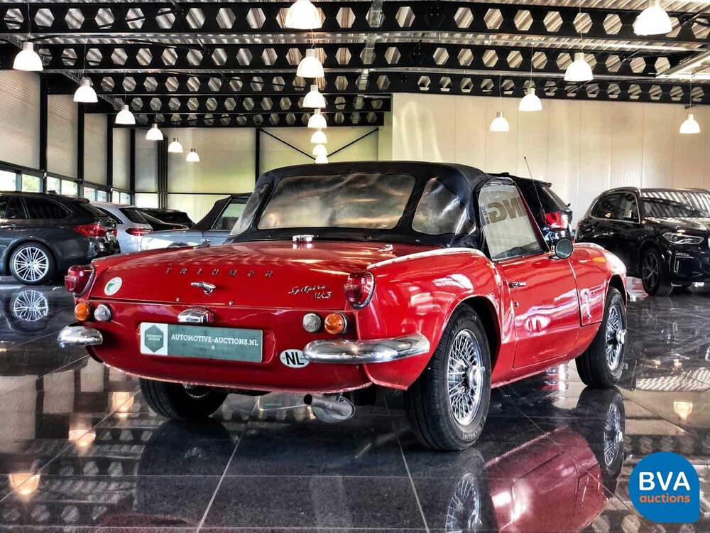 Triumph Spitfire Cabrio 1.3 MKIII 1969, 74-95-JE.