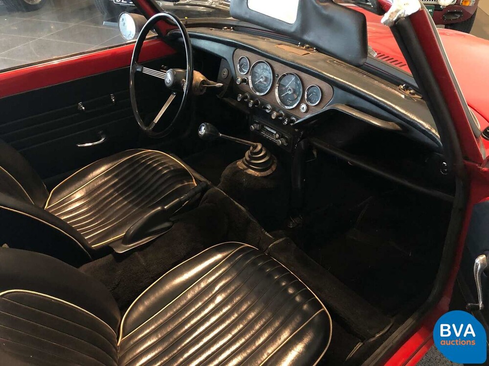 Triumph Spitfire Cabrio 1.3 MKIII 1969, 74-95-JE.