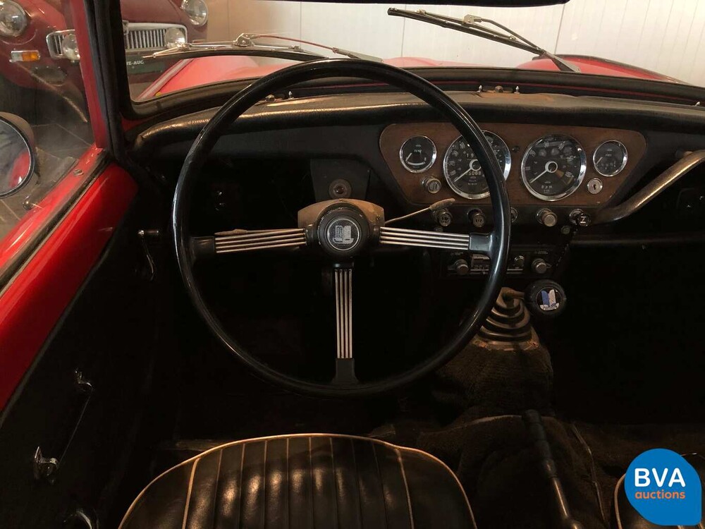 Triumph Spitfire Cabrio 1.3 MKIII 1969, 74-95-JE.