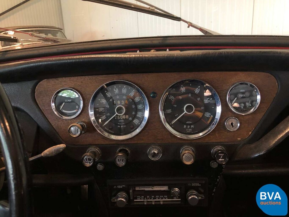 Triumph Spitfire Cabrio 1.3 MKIII 1969, 74-95-JE.