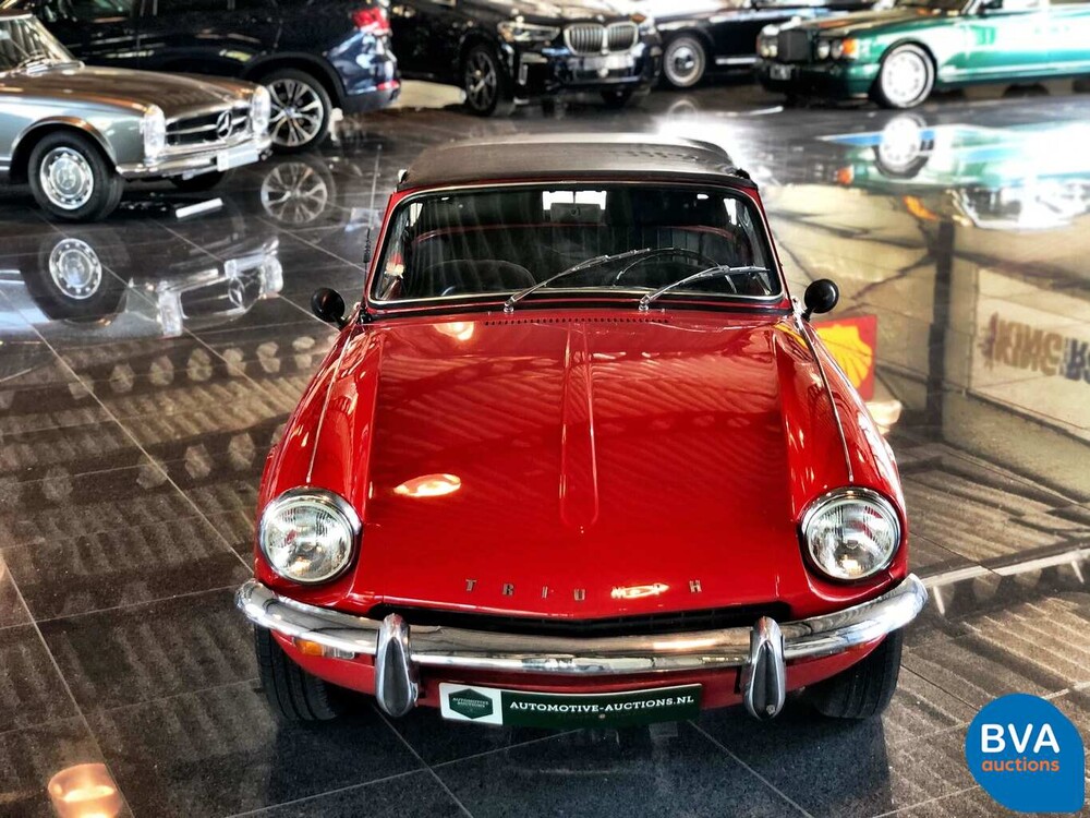 Triumph Spitfire Cabrio 1.3 MKIII 1969, 74-95-JE.