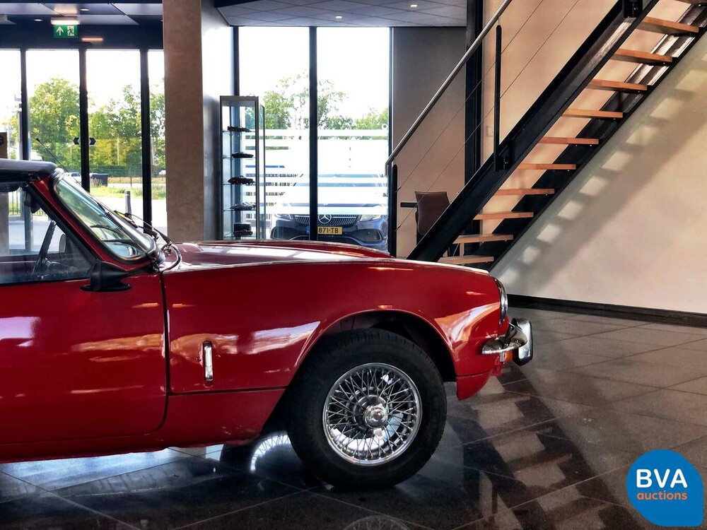 Triumph Spitfire Cabrio 1.3 MKIII 1969, 74-95-JE.