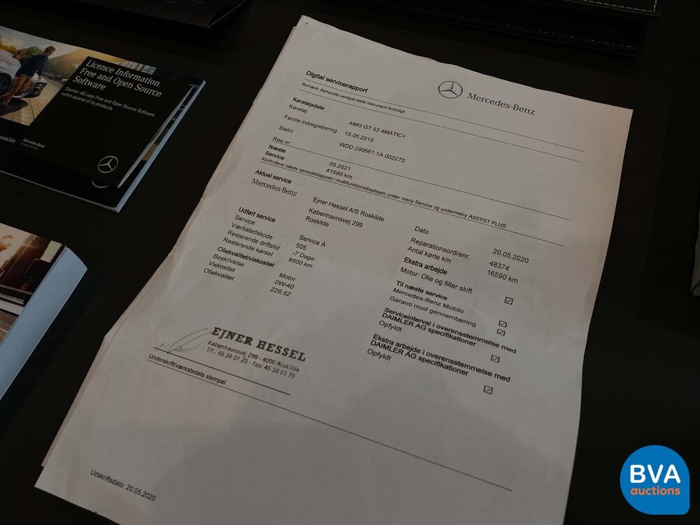 Mercedes-Benz AMG GT 53 GT4 4-türiges Coupé 2019 435 PS 4Matic + Turbo, Garantie.