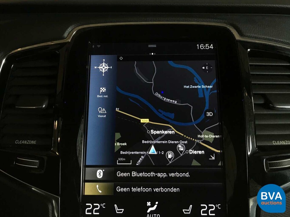 Volvo XC90 Twin Engine AWD Beschriftung 408 PS 7-Personen 2016 Original NL, JL-439-G.