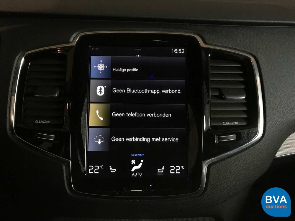 Volvo XC90 Twin Engine AWD Beschriftung 408 PS 7-Personen 2016 Original NL, JL-439-G.