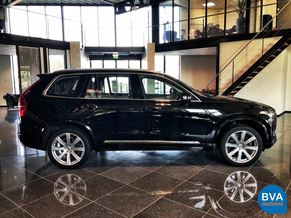 Volvo XC90 Twin Engine AWD Beschriftung 408 PS 7-Personen 2016 Original NL, JL-439-G.