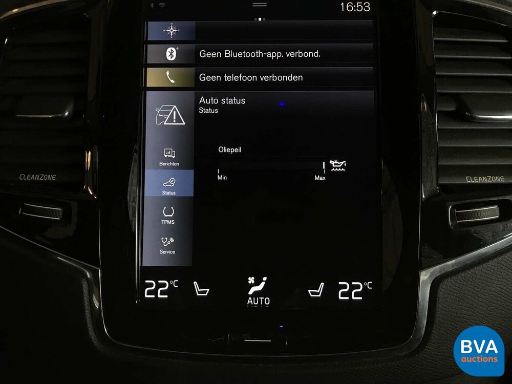 Volvo XC90 Twin Engine AWD Beschriftung 408 PS 7-Personen 2016 Original NL, JL-439-G.