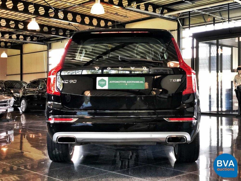 Volvo XC90 Twin Engine AWD Beschriftung 408 PS 7-Personen 2016 Original NL, JL-439-G.