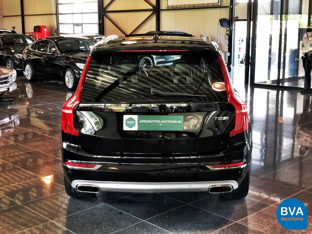 Volvo XC90 Twin Engine AWD Beschriftung 408 PS 7-Personen 2016 Original NL, JL-439-G.