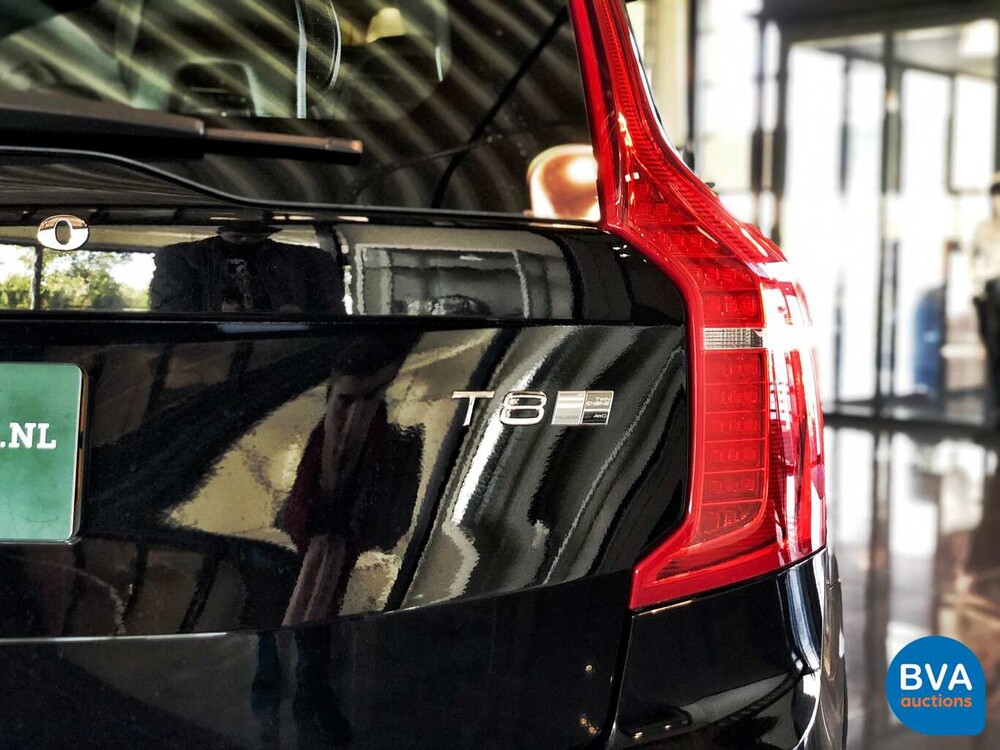 Volvo XC90 Twin Engine AWD Beschriftung 408 PS 7-Personen 2016 Original NL, JL-439-G.