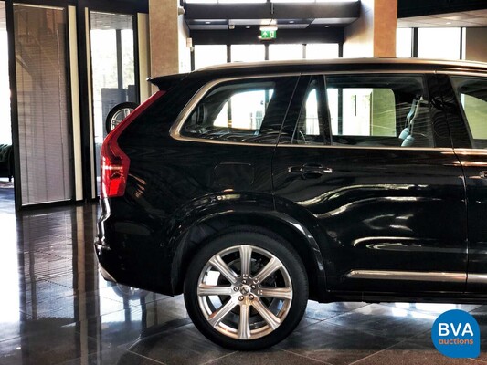 Volvo XC90 Twin Engine AWD Inscription 408pk 7-Persoons 2016 Origineel NL, JL-439-G