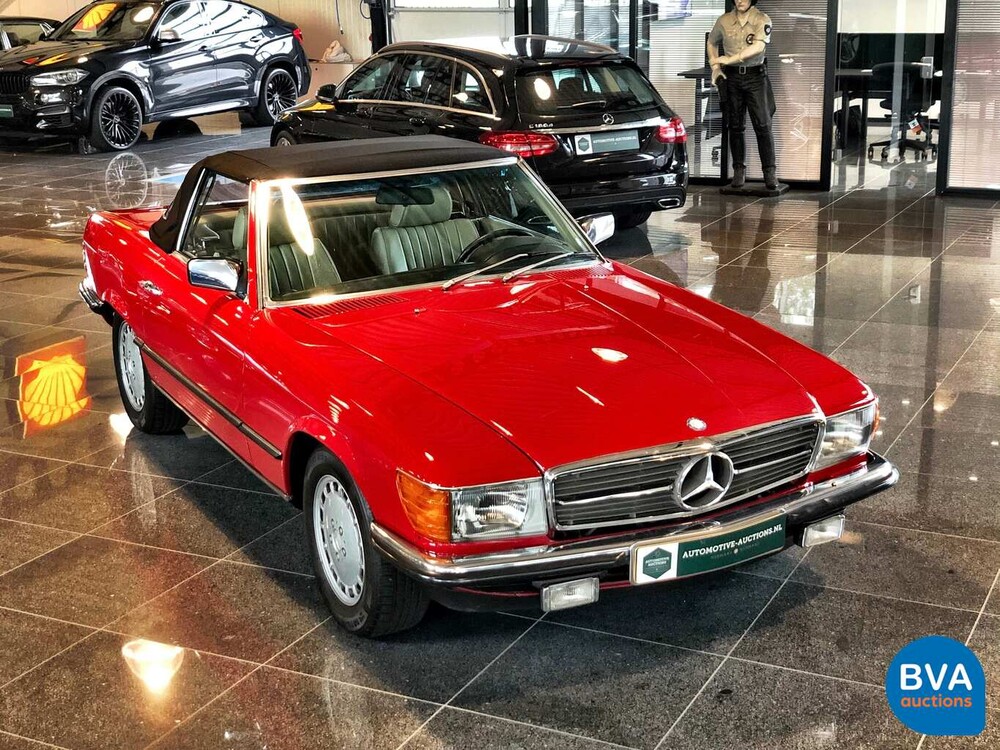 Mercedes-Benz SL500 Cabriolet SL-Klasse 234 PS 1985, TB-045-B.