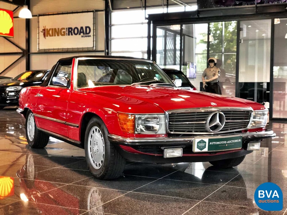 Mercedes-Benz SL500 Cabriolet SL-Klasse 234 PS 1985, TB-045-B.