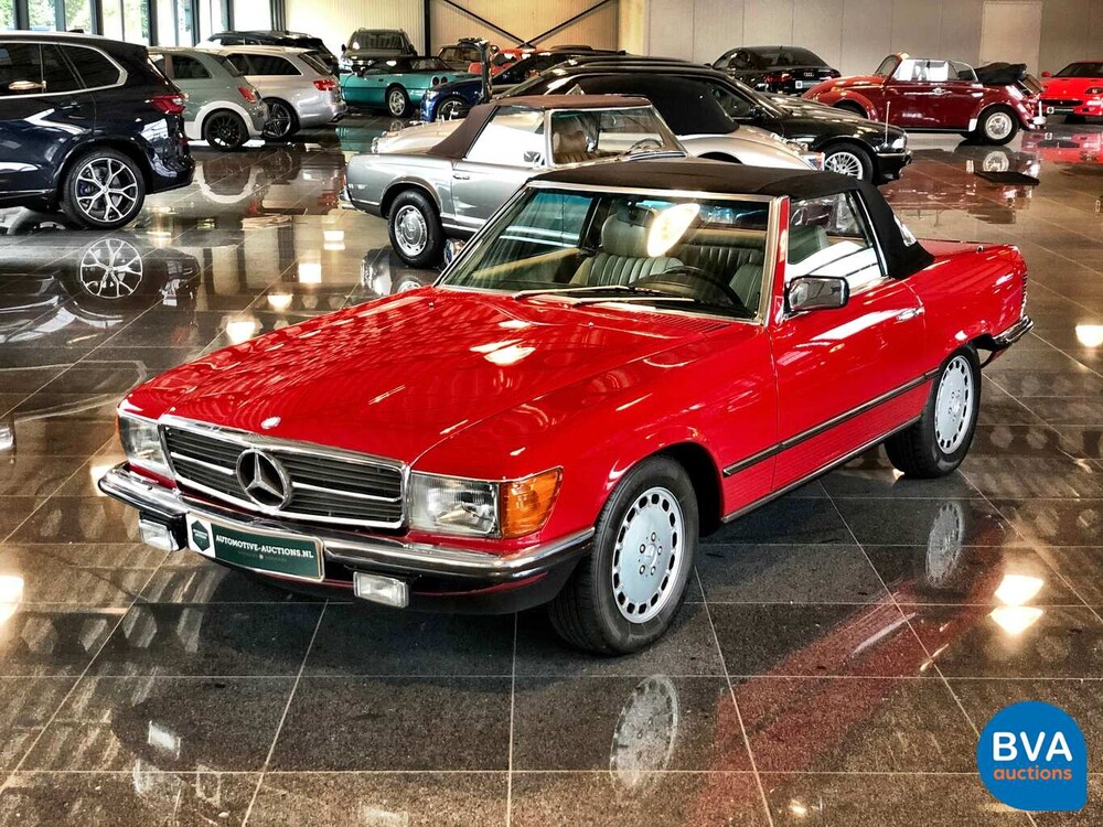 Mercedes-Benz SL500 Cabriolet SL-Klasse 234 PS 1985, TB-045-B.