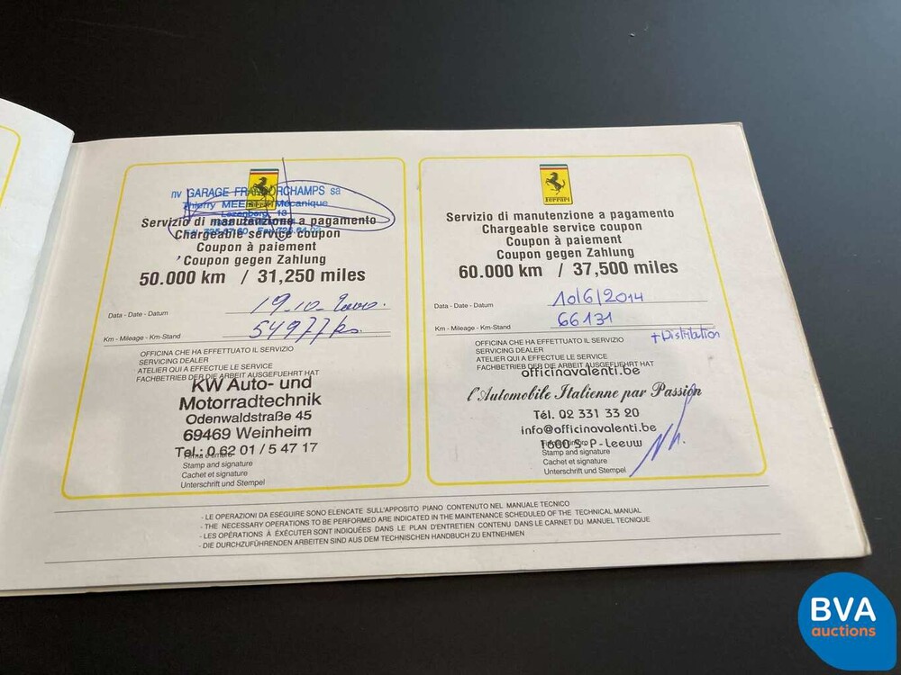 Ferrari 512TR Testarossa 4.9 V12 428pk 1992