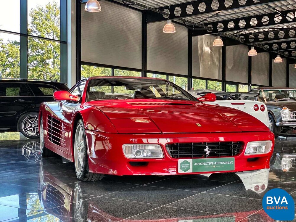 Ferrari 512TR Testarossa 4.9 V12 428pk 1992