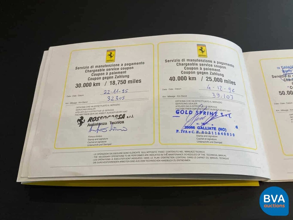 Ferrari 512TR Testarossa 4.9 V12 428pk 1992