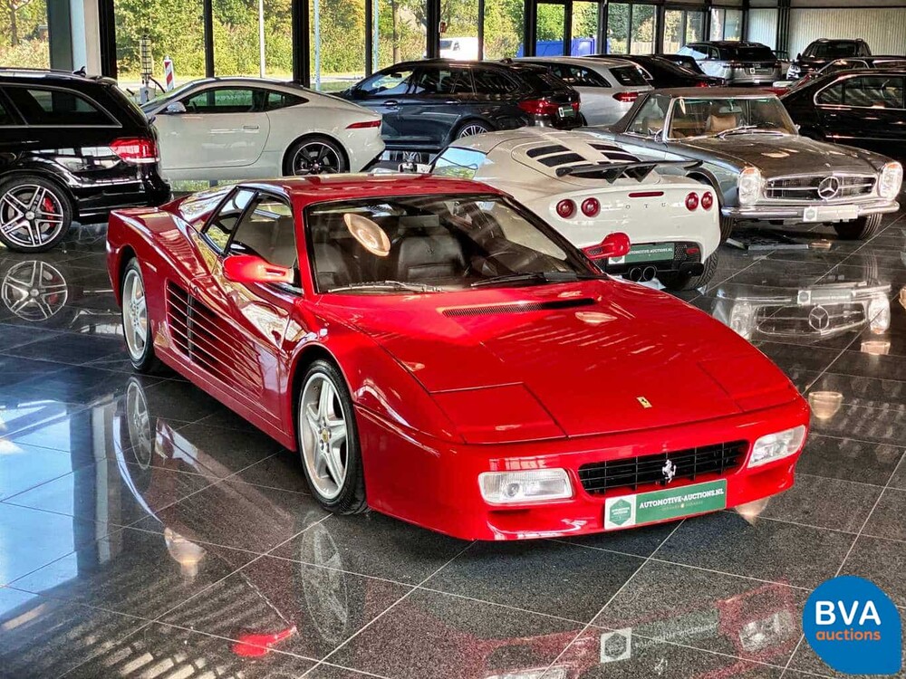 Ferrari 512TR Testarossa 4.9 V12 428pk 1992