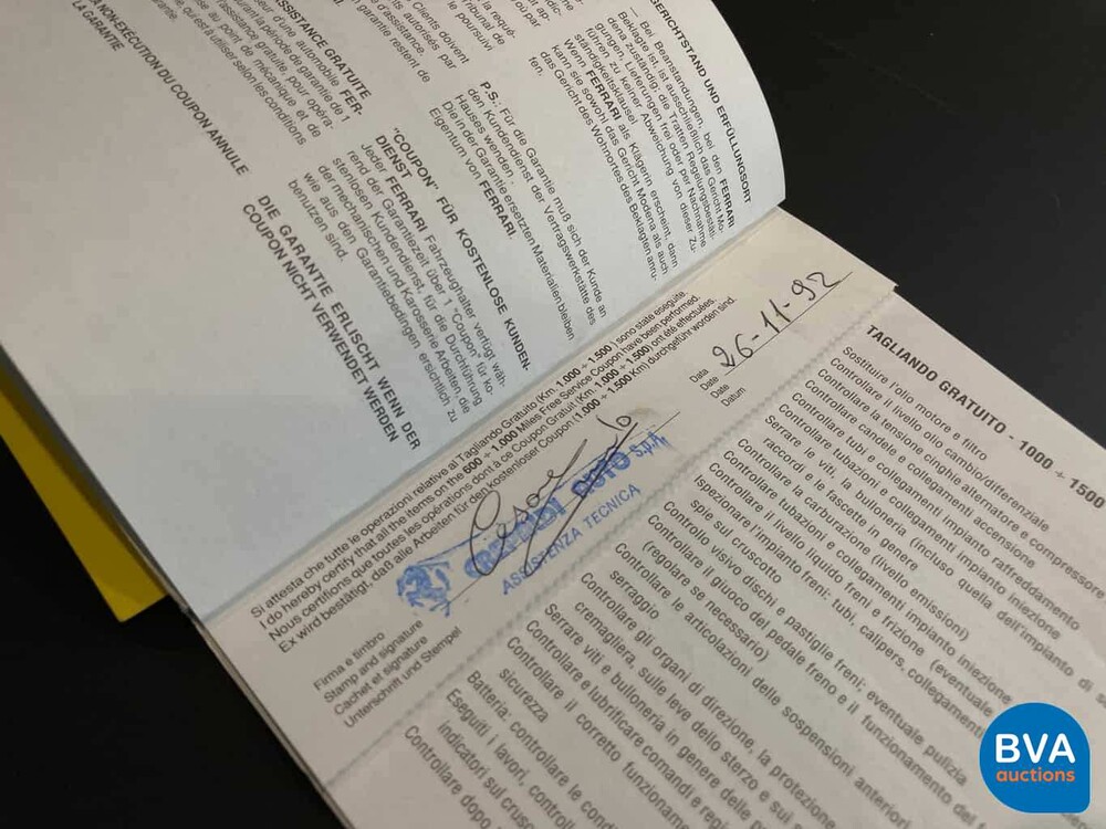 Ferrari 512TR Testarossa 4.9 V12 428pk 1992