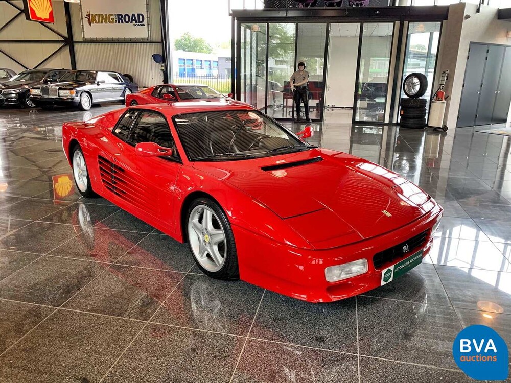 Ferrari 512TR Testarossa 4.9 V12 428pk 1992