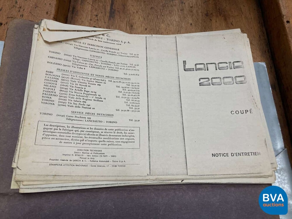 Lancia 2000 Coupé 2.0 Original Dutch HF 116 PS 1973, 13-45-UZ.