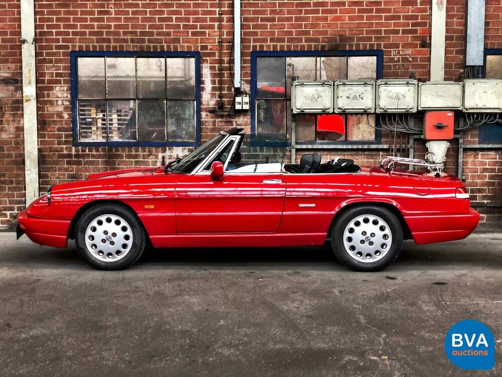 Alfa Romeo Spider 2.0 117 PS Original Dutch 1991, YZ-30-YF.