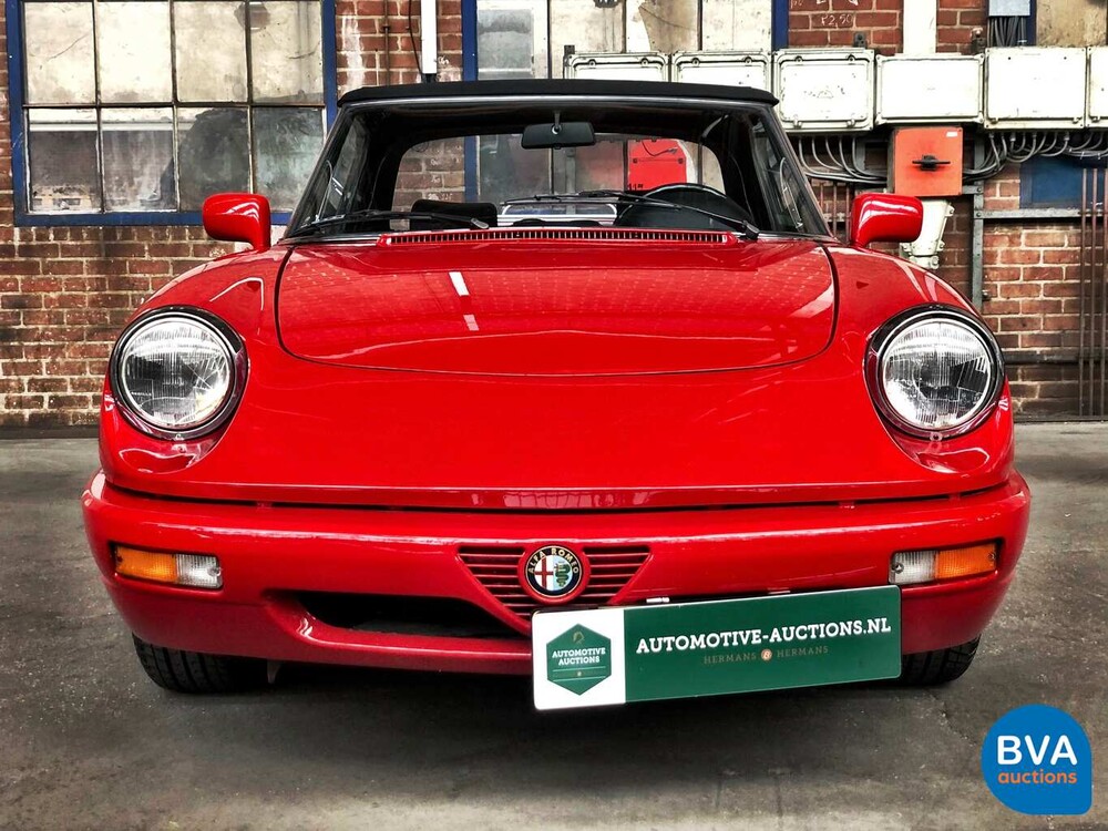 Alfa Romeo Spider 2.0 117 PS Original Dutch 1991, YZ-30-YF.