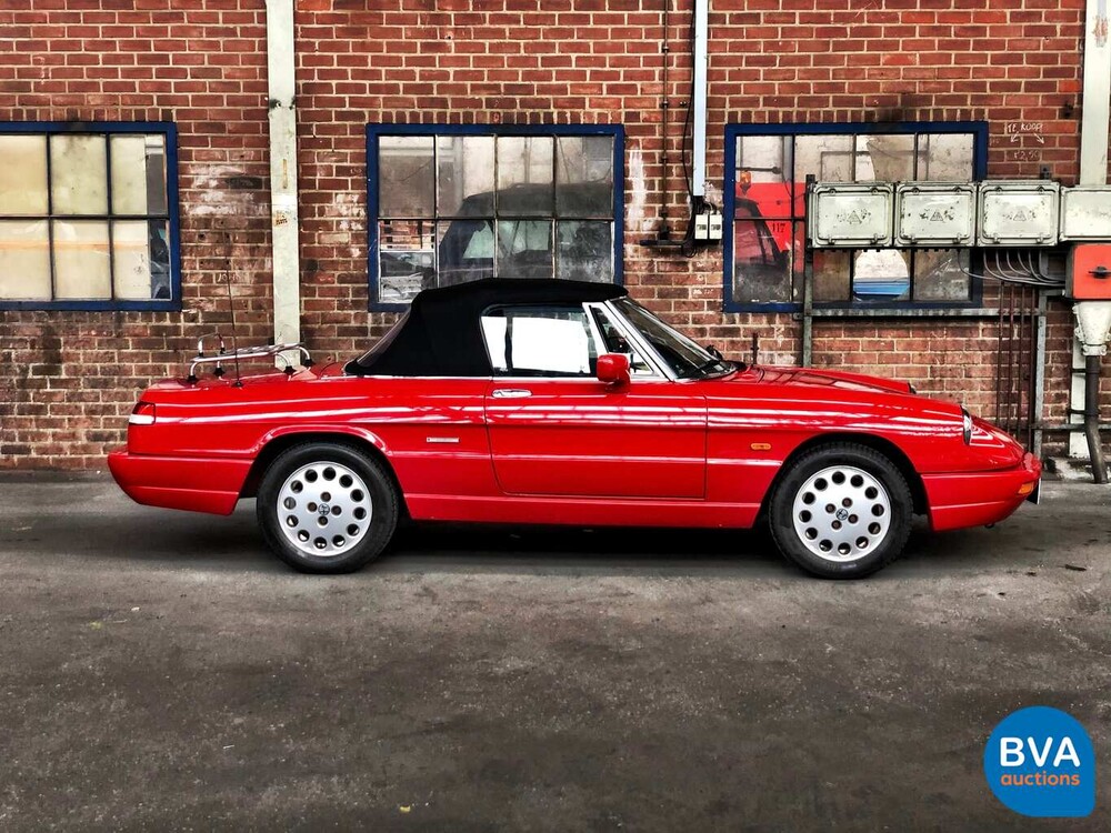 Alfa Romeo Spider 2.0 117 PS Original Dutch 1991, YZ-30-YF.