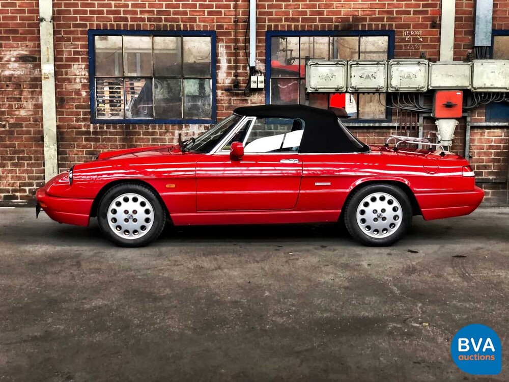 Alfa Romeo Spider 2.0 117 PS Original Dutch 1991, YZ-30-YF.