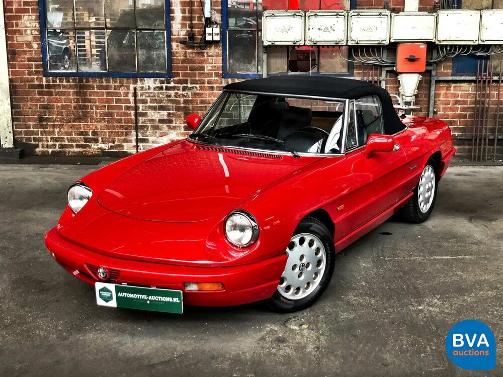 Alfa Romeo Spider 2.0 117 PS Original Dutch 1991, YZ-30-YF.