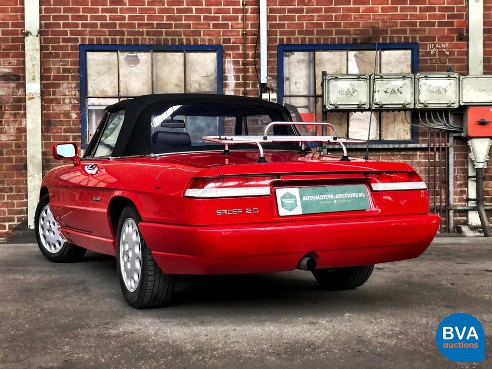 Alfa Romeo Spider 2.0 117 PS Original Dutch 1991, YZ-30-YF.