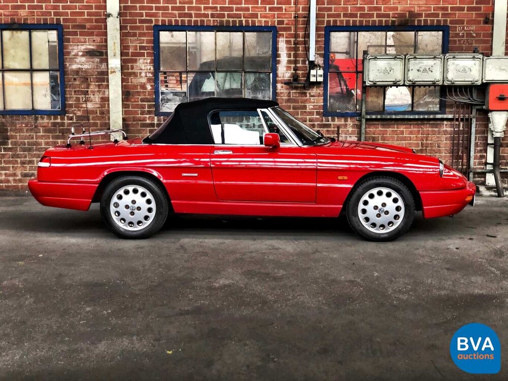 Alfa Romeo Spider 2.0 117 PS Original Dutch 1991, YZ-30-YF.