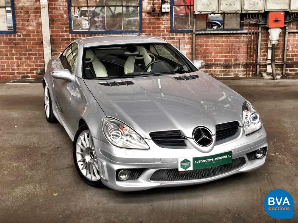 Mercedes-Benz SLK55 AMG Roadster 7G-Tronic 5.5 V8 360 PS Cabriolet 2007.