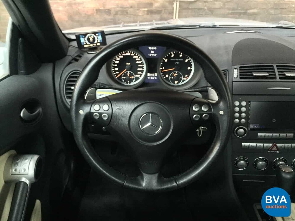 Mercedes-Benz SLK55 AMG Roadster 7G-Tronic 5.5 V8 360 PS Cabriolet 2007.