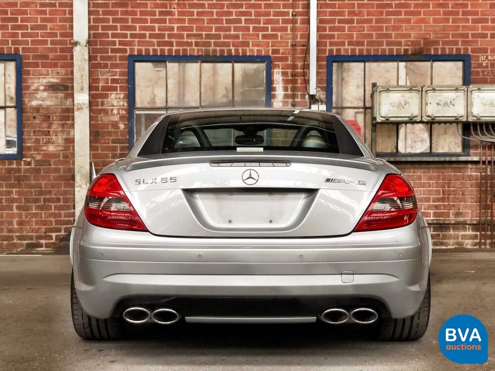 Mercedes-Benz SLK55 AMG Roadster 7G-Tronic 5.5 V8 360 PS Cabriolet 2007.