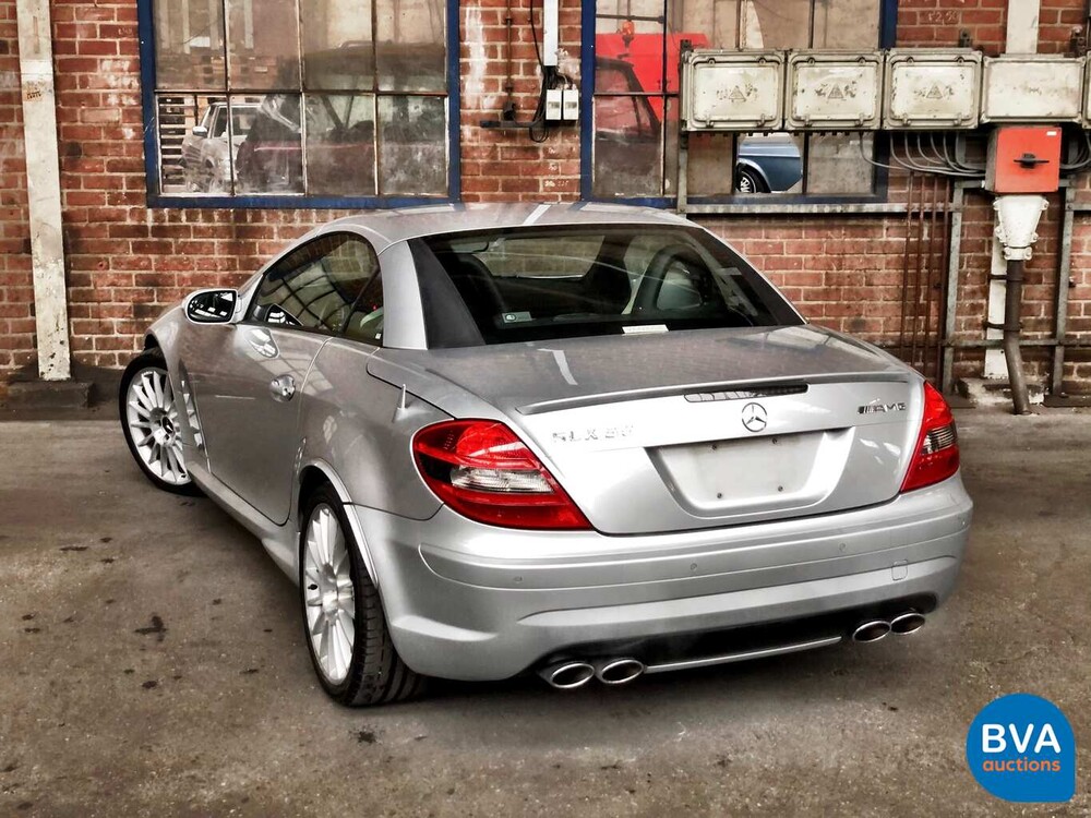 Mercedes-Benz SLK55 AMG Roadster 7G-Tronic 5.5 V8 360 PS Cabriolet 2007.
