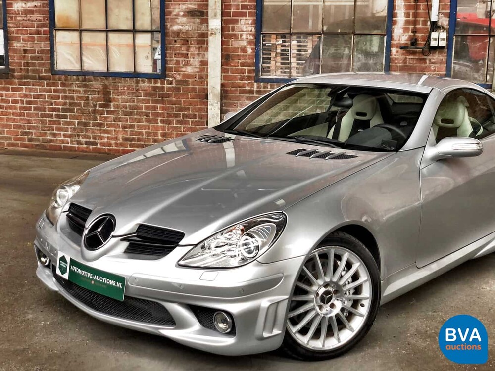 Mercedes-Benz SLK55 AMG Roadster 7G-Tronic 5.5 V8 360 PS Cabriolet 2007.