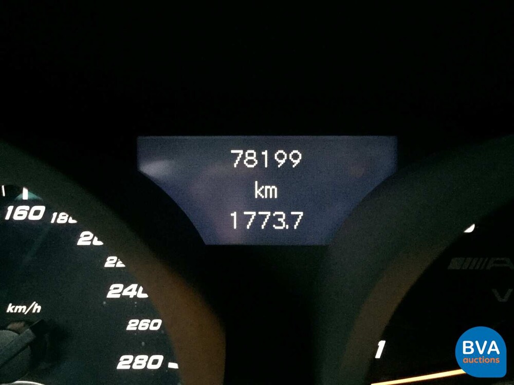 Mercedes-Benz SLK55 AMG Roadster 7G-Tronic 5.5 V8 360 PS Cabriolet 2007.