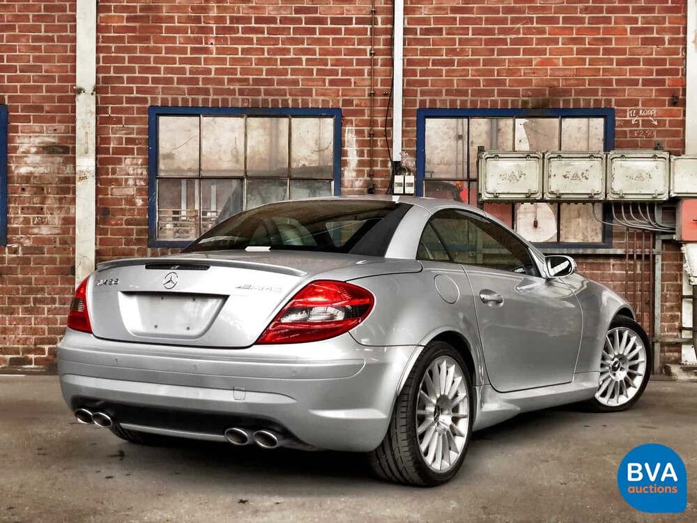 Mercedes-Benz SLK55 AMG Roadster 7G-Tronic 5.5 V8 360 PS Cabriolet 2007.