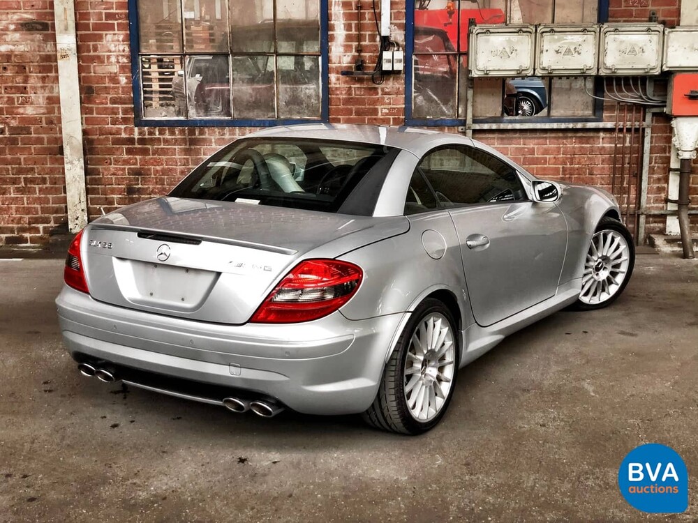 Mercedes-Benz SLK55 AMG Roadster 7G-Tronic 5.5 V8 360 PS Cabriolet 2007.
