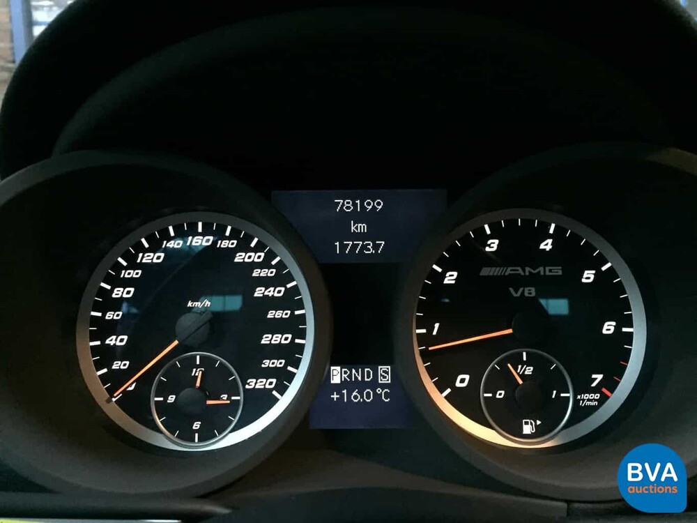 Mercedes-Benz SLK55 AMG Roadster 7G-Tronic 5.5 V8 360 PS Cabriolet 2007.