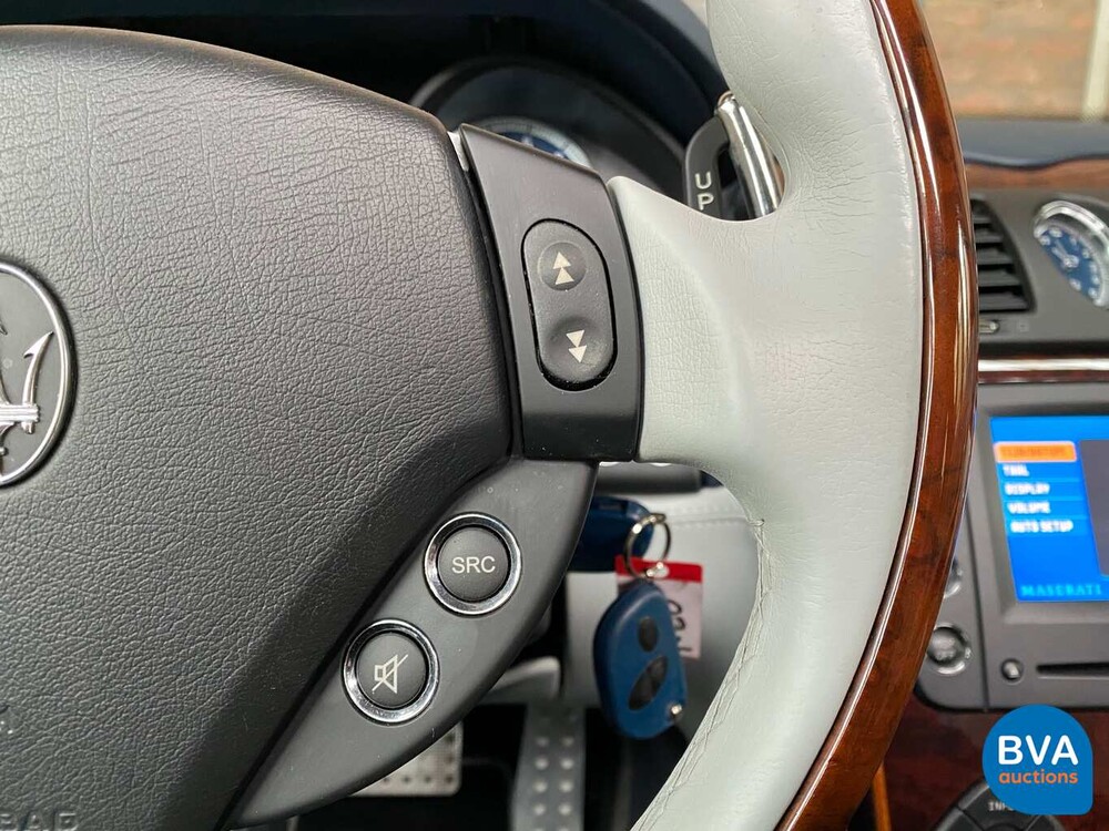 Maserati Quattroporte 4.2 V8 400 PS ZF Automatik 2007, J-377-PP.