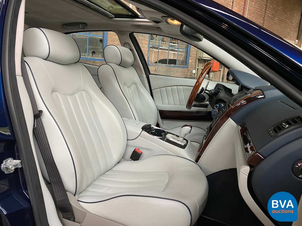 Maserati Quattroporte 4.2 V8 400 PS ZF Automatik 2007, J-377-PP.