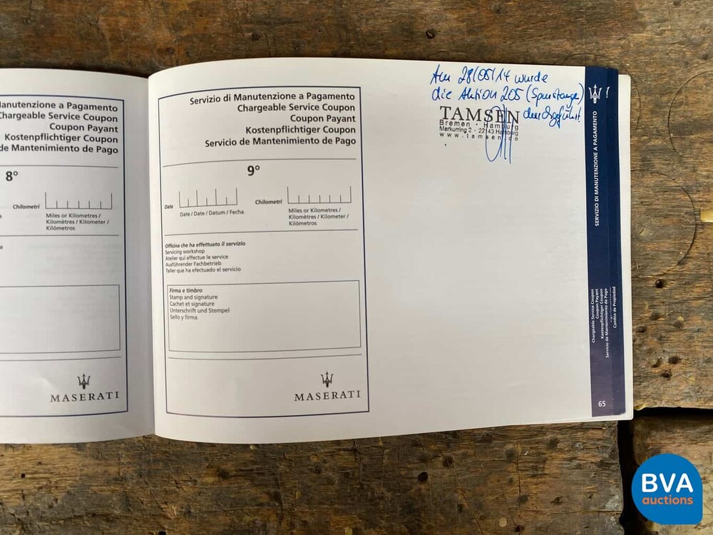Maserati Quattroporte 4.2 V8 400 PS ZF Automatik 2007, J-377-PP.