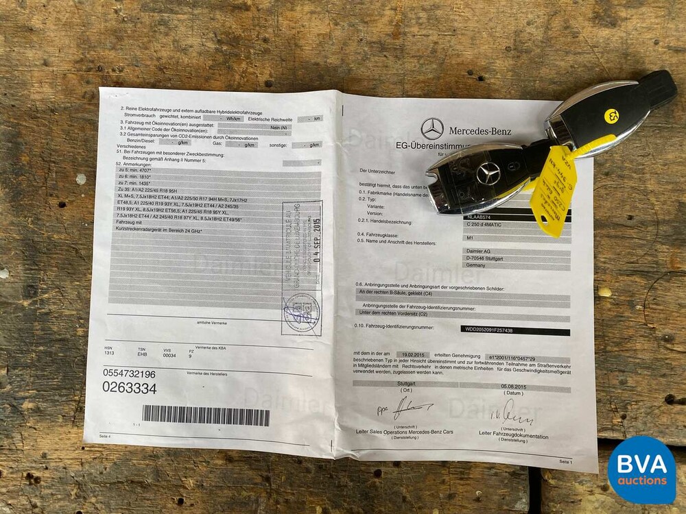 Sjors + Daan! OHH! Mercedes-Benz C250 CDI 4Matic Kombi 204 PS C-Klasse 2015, G-944-KN.