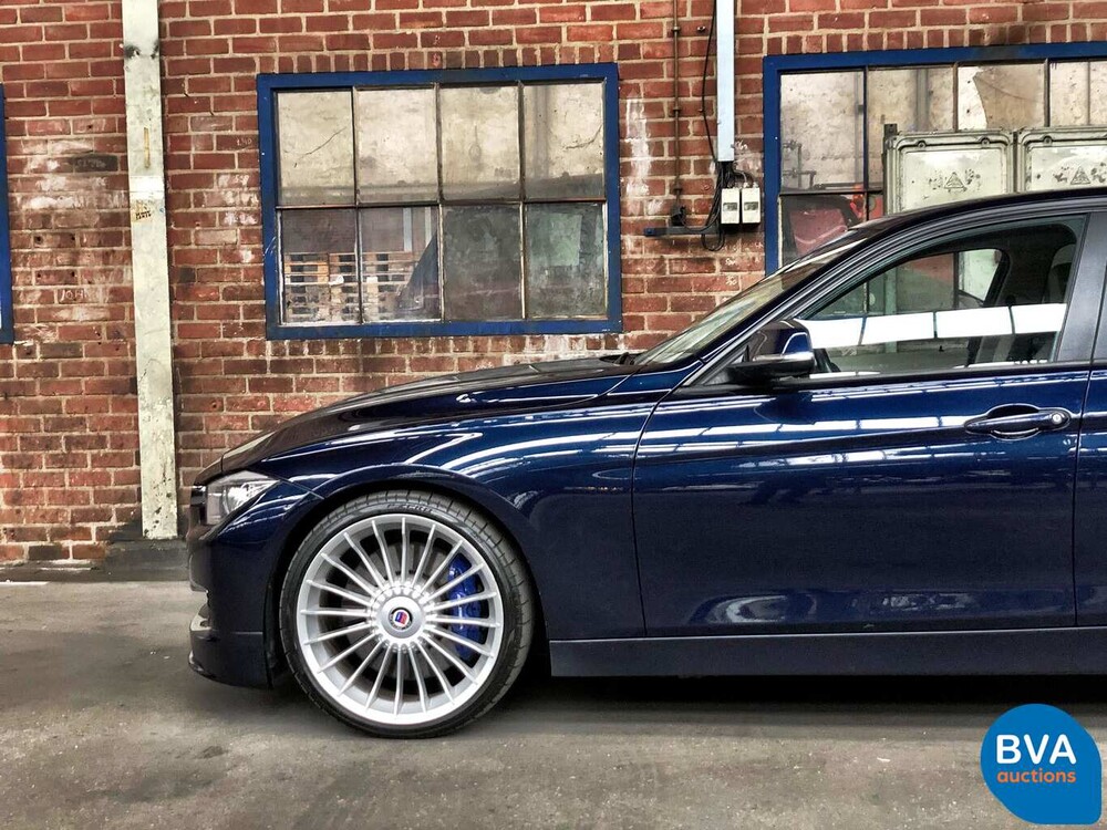 BMW Alpina B3 Bi-Turbo Limousine F30 xDrive Akrapovic 409 PS 2013, niederländisches Kennzeichen.