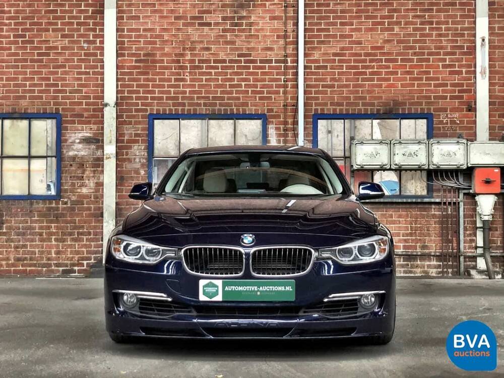 BMW Alpina B3 Bi-Turbo Limousine F30 xDrive Akrapovic 409 PS 2013, niederländisches Kennzeichen.