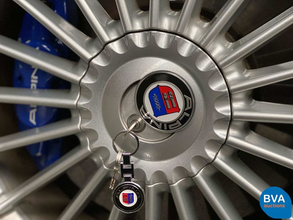 BMW Alpina B3 Bi-Turbo Limousine F30 xDrive Akrapovic 409 PS 2013, niederländisches Kennzeichen.