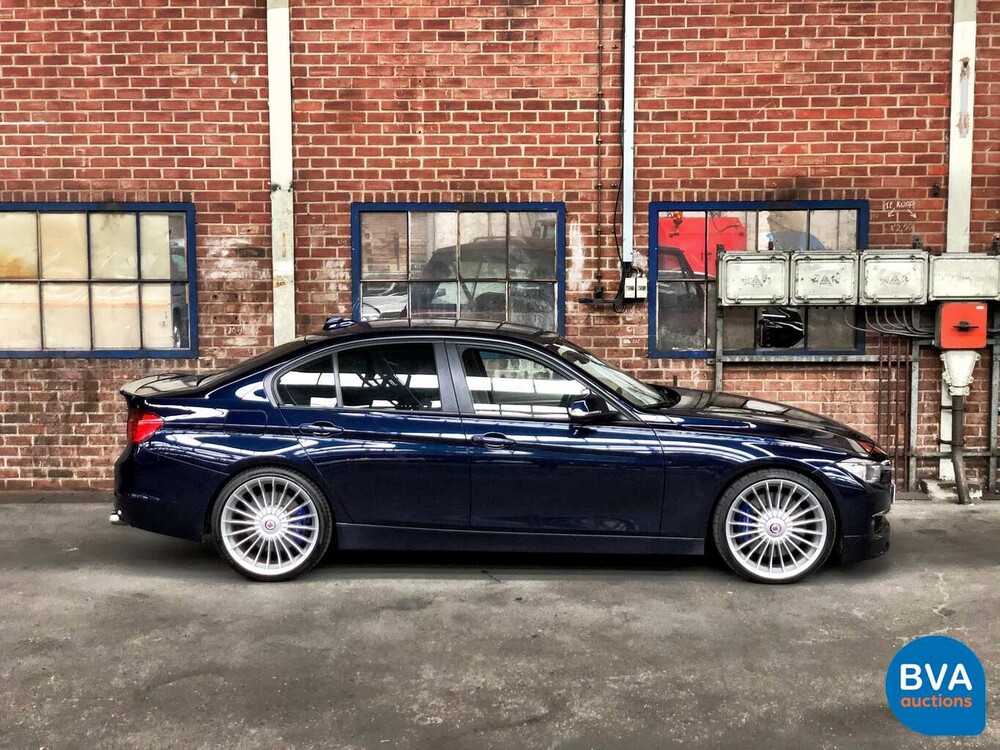 BMW Alpina B3 Bi-Turbo Limousine F30 xDrive Akrapovic 409 PS 2013, niederländisches Kennzeichen.