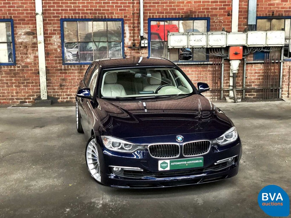 BMW Alpina B3 Bi-Turbo Limousine F30 xDrive Akrapovic 409 PS 2013, niederländisches Kennzeichen.